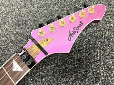 Electric Guitar Aria Pro II MAC-Slasher Metallic Purple S/N