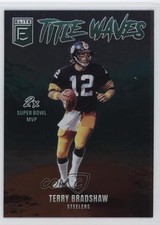2025 Panini Donruss Elite Title Waves Lavender Terry Bradshaw #2 HOF 1pi0