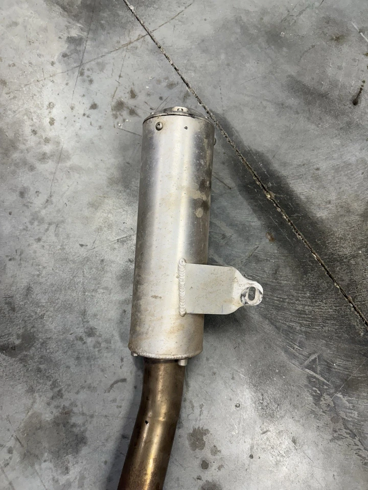 01 tubo de escape silenciador Can-Am DS650 e cabeçalhos circuito profissional - Imagem 4 de 4