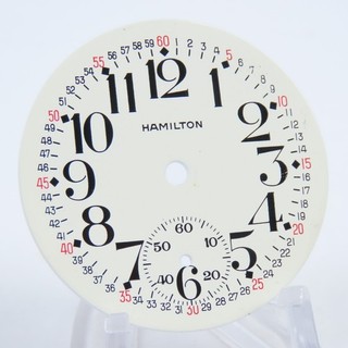 Hamilton 18 size Model 940 Montgomery Single Sunk Railroad Pocket Watch Dial