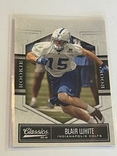 Blair White 2010 Panini Classics #111 Rookie Card 117/999 Indianapolis Colts RC. rookie card picture