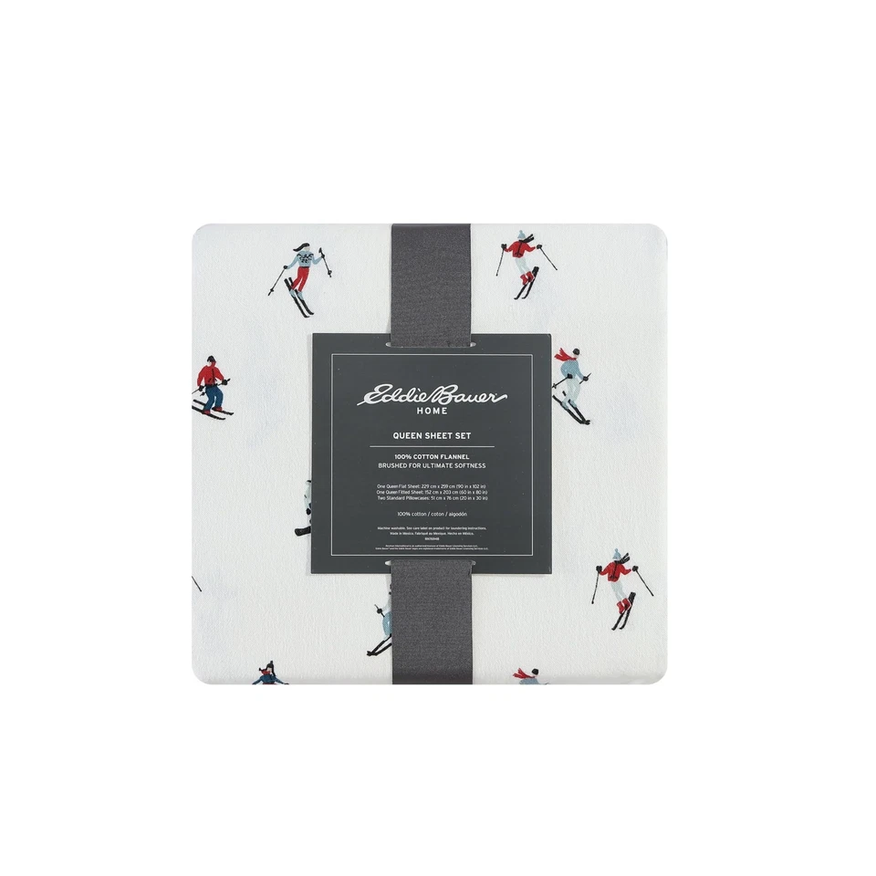 - Flannel Sheets Queen Size, Anti-Pilling & Wrinkle Resistant Cotton, Touchab... - Image 4 of 4