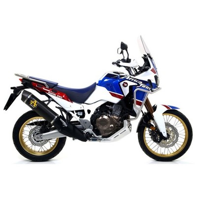 AUSPUFF ARROW RACE-TECH DARK HOMOLOGIERTE HONDA AFRICA TWIN 1000 / ADV SPORTS