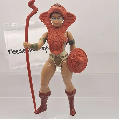 Vtg TEELA Motu Masters Of The Universe He-Man Action Figure 21-22
