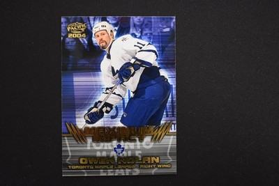 Owen Nolan 2003-04 Pacific Maximum Impact #9 Maple Leafs