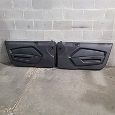 10-14 Mustang Gt Black Interior Door Trim Panel Set Panels Aa7547