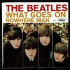 BEATLES VINTAGE 1966 'NOWHERE MAN' 'WHAT GOES ON' PICTURE SLEEVE & 45 WEST COAST