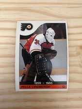 1985-86 O-Pee-Chee #110 Pelle Lindbergh Mem. - Philadelphia Flyers (invM18)