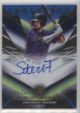 2023 Bowman Inception Auto Blue Foil 39/99 Sterlin Thompson #BPA-ST Auto 08kw