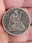 1847 Seated Liberty Half Dollar