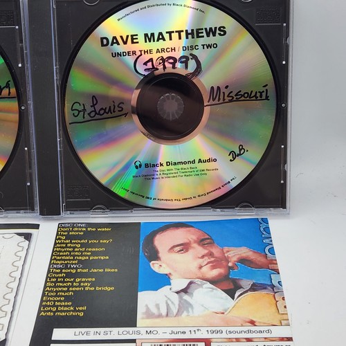 Dave Matthews Band DMB Under The Arch St Louis Recording Jam Band Music 2 CD Set - Imagen 3 de 4