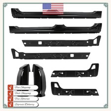 For Silverado Gmc 1500 2500 01-07 Crew Cab Outerinner Rocker Panels Cab Corners