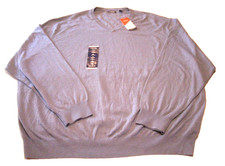 IZOD Men's Unisex Field House Light Blue Long Sleeve V-Neck Sweater-Size 2XL-NWT