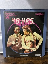 48 HOURS  CED VIDEODISC 1983 1982  EDDIE MURPHY NICK NOLTE