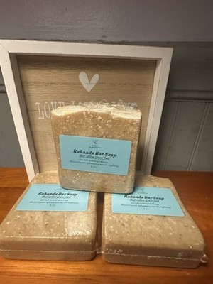 4  Rahanda Bar Soap ( Beef Tallow grass Feed)