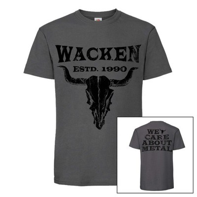 W:O:A - Offizielles Wacken Open Air T-Shirt - We care about Metal S-5XL