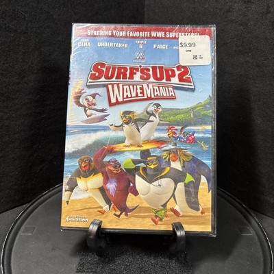 Surfs Up 2: WaveMania DVD + Special Features, WWE John Cena, Triple H, Paige