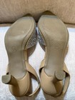 A New Day Isabel Women's Clear Rhinestone Mesh Slingback Heels US Size 6/12  — photo 3