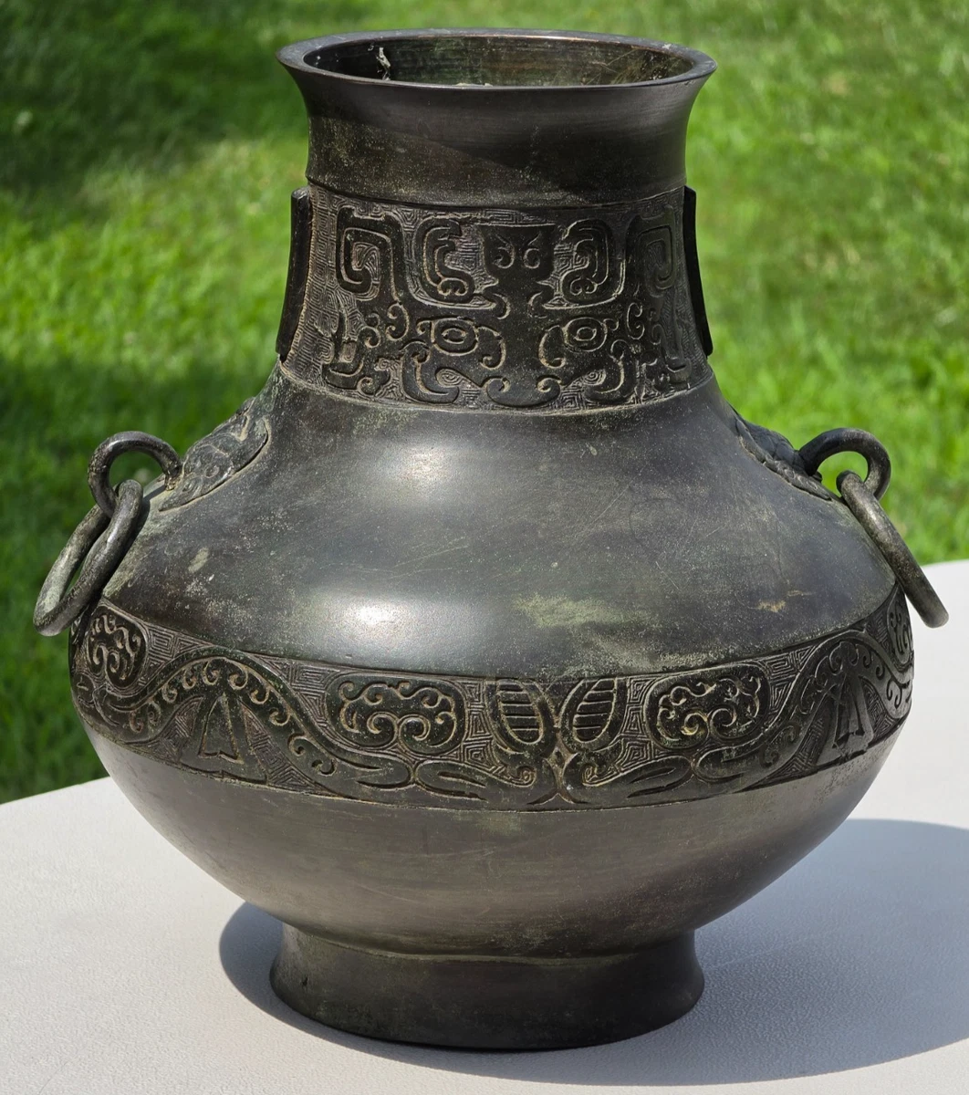 青铜1850-1899 中国古董花瓶| eBay