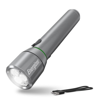 Energizer Vision HD Metal Rechargeable LED Flashlight, Bright 1,200 Lumens, Mini