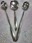 3 SPOONS! INTERNATIONAL SILVER / SILVER RHYTHM STERLING SILVER SPOON