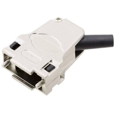 encitech D45ZF09-RG-K 7960-0206-11 D-SUB Gehäuse Polzahl: 9 Vollmetall 45 °