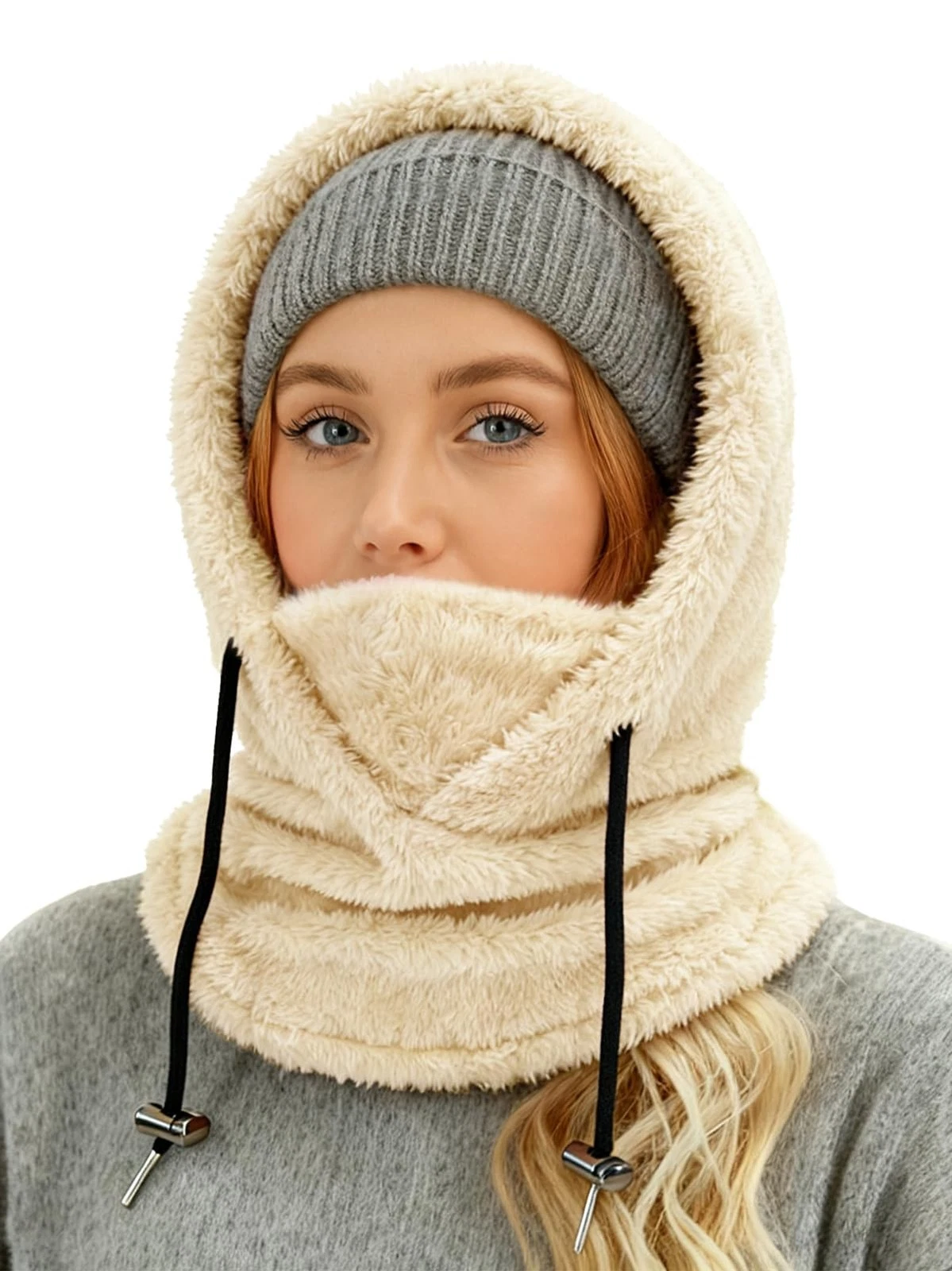 Winter Balaclava Ski Mask Fleece Thermal Face Mask & Neck Gaiter for Cold
