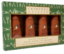 Crabtree & Evelyn Gardeners Hand Therapy Gift Set 4 x 25g  Nourishing Hand Cream