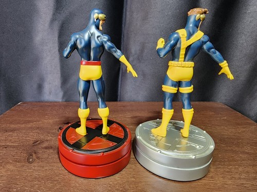 Cyclops X-Men Mini Statues Twin Pack Retro & Modern Bowen Designs Limited 4000 - Picture 4 of 13