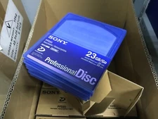 Lot of 5 Sony PFD23A 23GB Rewritable Optical Disc for XDCAM
