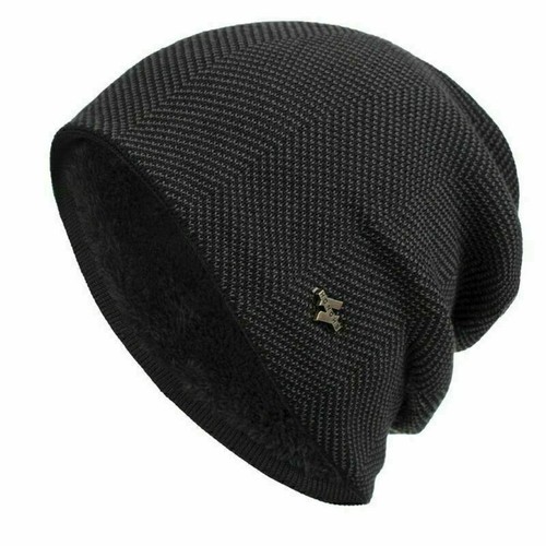 Cappello invernale donna uomo maglia berretto ampio caldo cashmere sci sci sciancesso berretto spesso - Foto 13 di 17