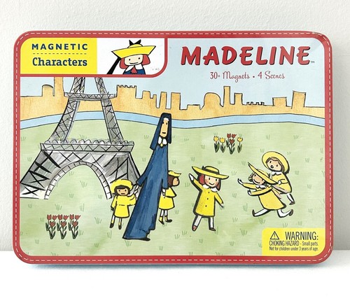 Mudpuppy MADELINE Magnetic Playset 30+ Magnets 4 Scenes 2013 Pottery Barn Kids