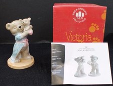 Neuf Orig. Boîte 2000 B&g Copenhagen Porcelaine Nounours Ours Col Victoria 4 "