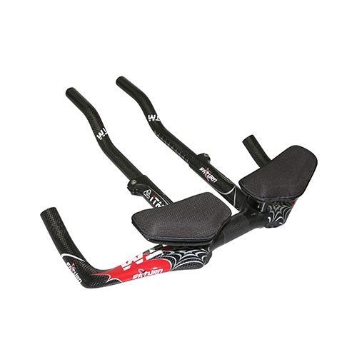 Prolongateur contre la montre Saturn carbone 31.8 pour cyclosportive et triathlon