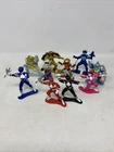 Lot of 10 vintage Mighty Morphin Power Rangers Mini PVC figures Bandai 1993 1994