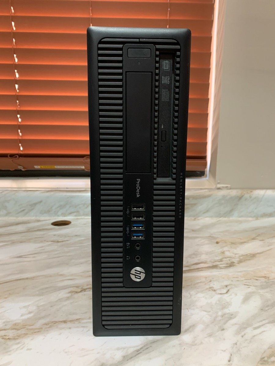 HP PRODESK 600 G1 SFF PC | G3250 3.20GHZ | 240GB SSD + 500GB
