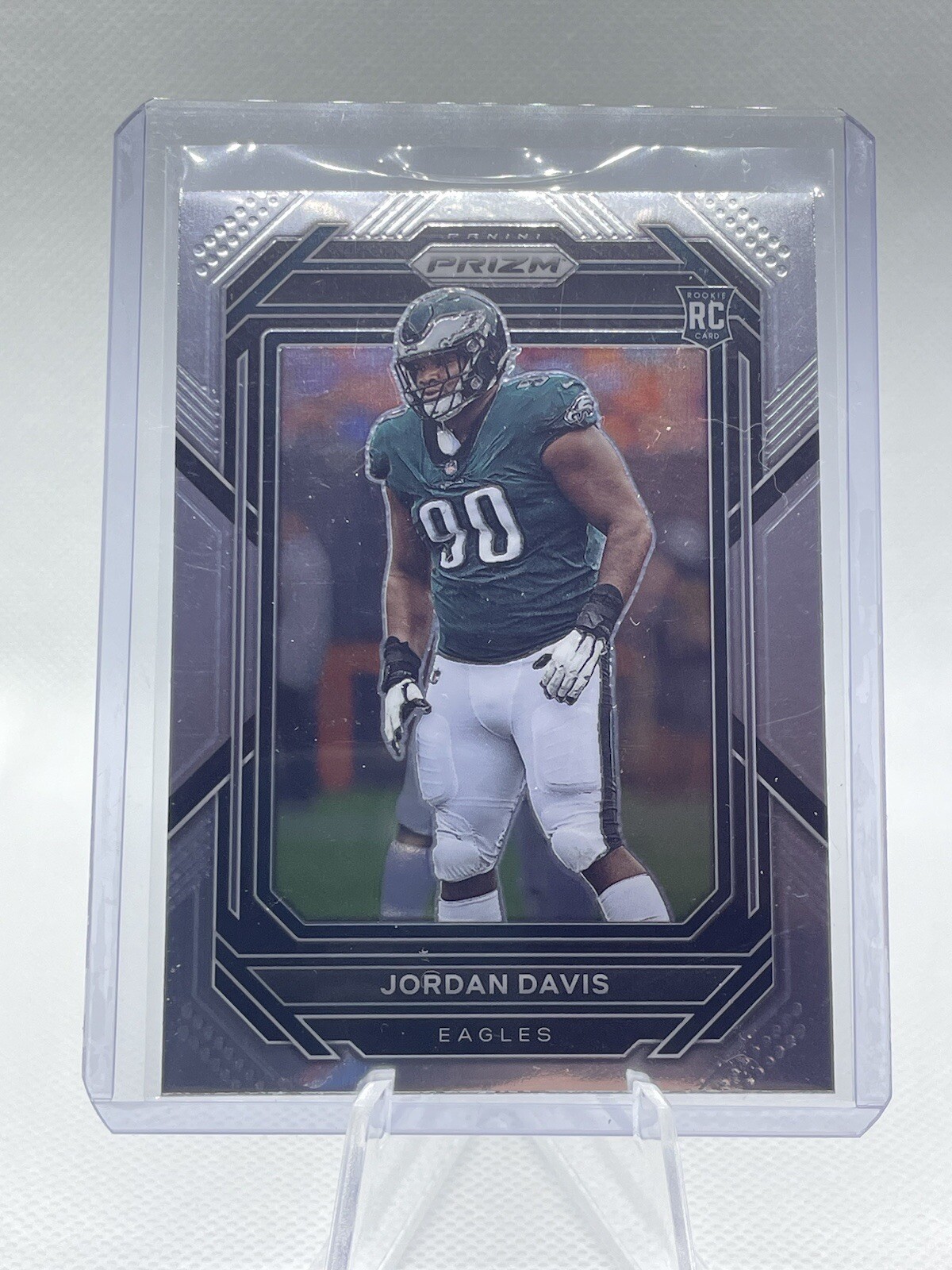 2022 Prizm Football Jordan Davis RC No. 371