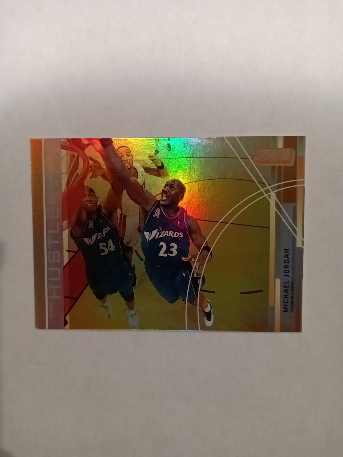 Michael Jordan 2002-03 Stadium Club Hustlers Card H7