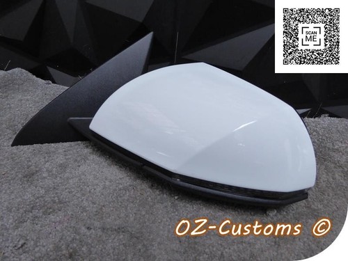 2021 ON HYUNDAI IONIQ 5 MK1 N/S PASSENGER SIDE WING MIRROR GENUINE WHITE - - Picture 7 of 14