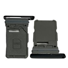 Original OEM Single Sim Card Holder Tray For Samsung Galaxy S21 Ultra Black
