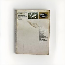 Land Rover Series Ii Ii-a 1958-1971 Oem Shop Service Repair Manual Body Guide Ac