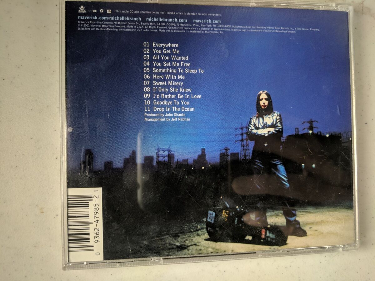 Michelle Branch – All You Wanted/Everywhere (2001, CD) - Discogs