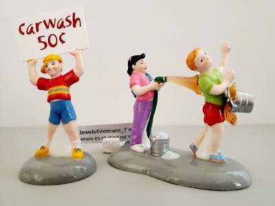 Department 56 Snow Village Car Wash Fundraiser #55177 New Retired 
