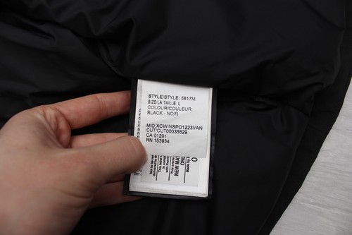 NEW! Men's CANADA GOOSE Garibaldi Black 3-in-1 Parka Down Puffer Jacket Coat L - Picture 18 of 21