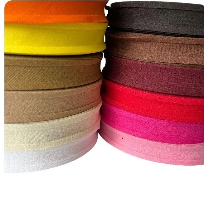 Cotton Bias Binding 25 mm Wide Trim Edging 1m,3m,5m,10m,25m - Image 4 of 4