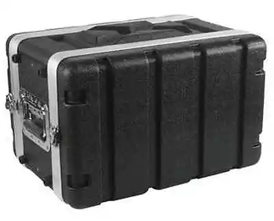 Rack Case 6U Space SHALLOW 8 Inch Deep shell, DJ, Light Weight 19" Std w Screws