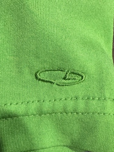 c9 by Champion Loose Women's Size Large Polyester Short Sleeve Shirt Neon Green - Picture 6 of 8