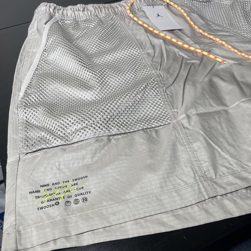 Herren Größe Medium silbergrau Nike Air Jordan Jumpman Standard Passform Aktiv Shorts - Bild 3 von 9