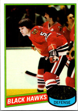 Dave Hutchison 1980/81 Topps #78   Chicago Blackhawks