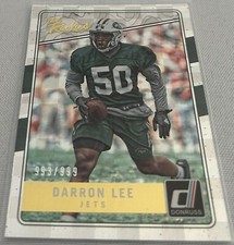 2016 Donruss Football Darron Lee New York Jets The Rookies #40 #'d 993/999